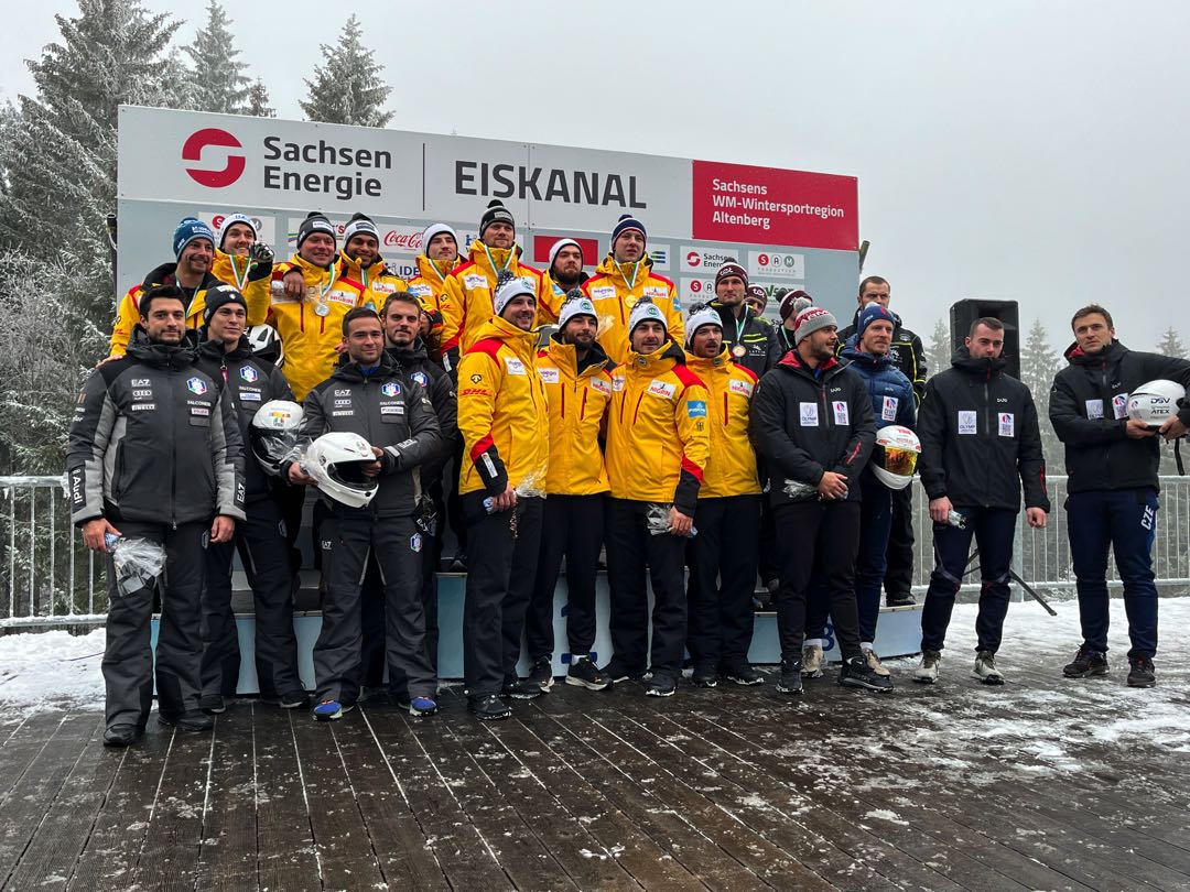 Platz 2 und 4 beim Vierer-Europacup in Altenberg