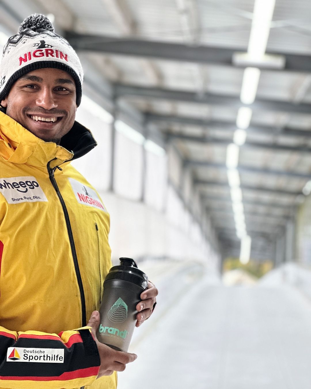 Back in Altenberg with a big smile